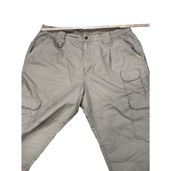 Mens Propper Khaki Cargo Pants 42x30 Durable Outdoor Workwear - Picture 7 of 8